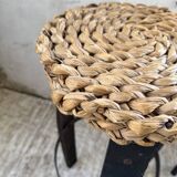 Paire de tabourets corde