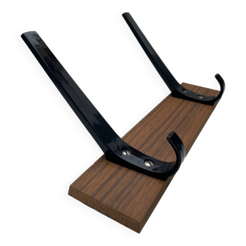 Wooden coat rack