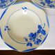 3 assiettes creuses vintage