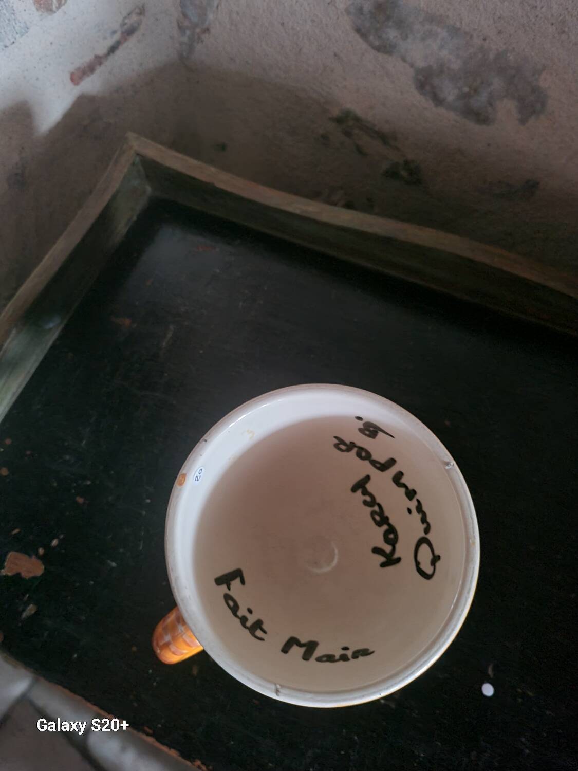 Chandelier / ceramic candlestick KORCY QUIMPER