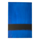 Tableau bleu abstrait