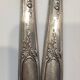 Old sweet dessert service 4 pieces silver embossed minerva hallmark