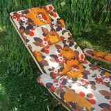 Lounge chair vintage sunbathing