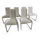 Six B20, cantilever chairs (Kragstuhl) by Alex Bruchhäuser for Tecta