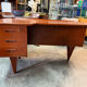 Boomerang desk double-sided by goran strand circa 1960 sweden