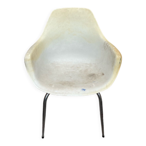 Fauteuil en résine vintage