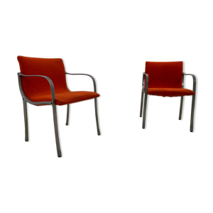 Paire de chaise avec accoudoir