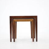 1960s Severin Hansen Pair of Palisander Nesting Tables, Denmark