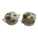Limoges porcelain sugar bowls