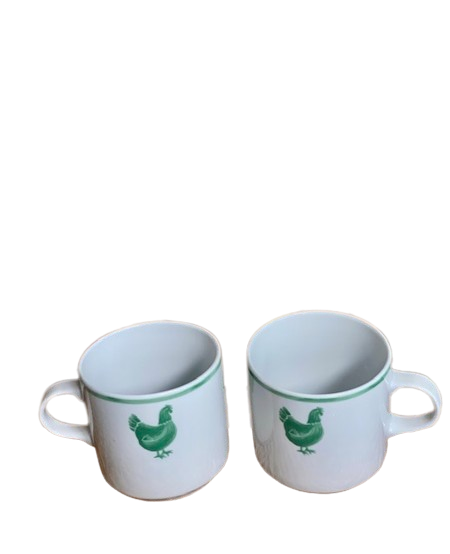 Duo of breakfast cups Guy Degrenne