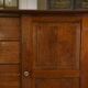 Oak buffet reconstruction by René Gabriel 1940s
