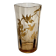 Vase en cristal à décor doré de branches et d'oiseaux, fin XIXe siècle