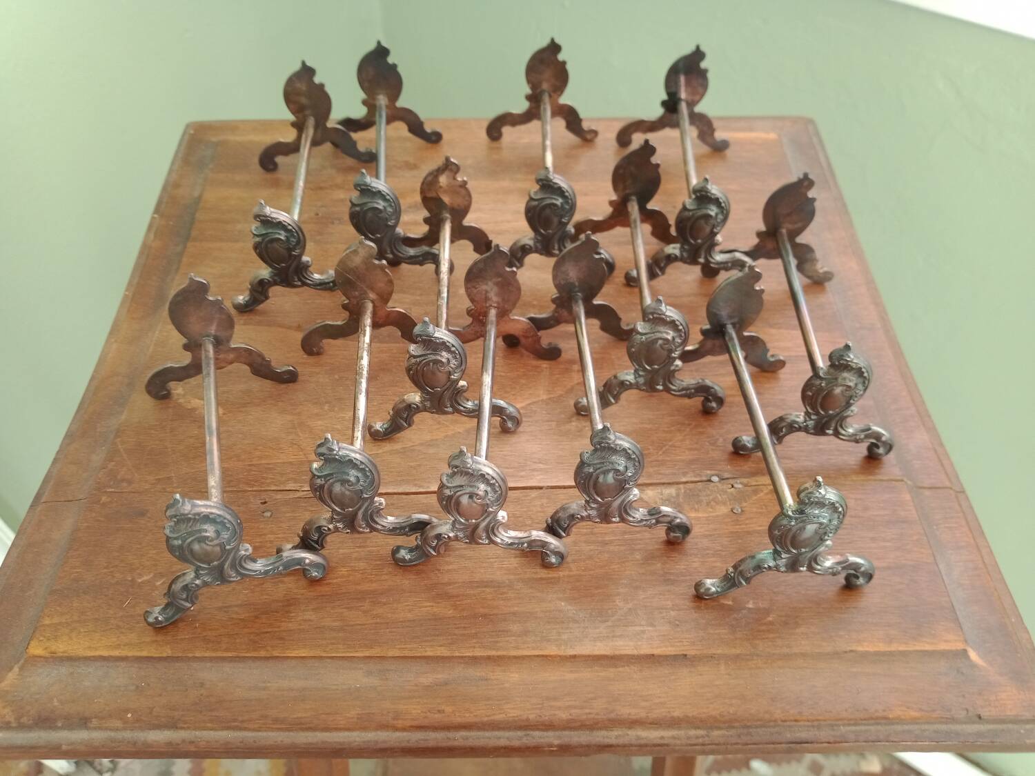 Cailar Bayard silver plated knife holder