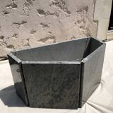 Coffee table in gray green marble