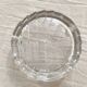 Large glass ashtray