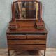 English Napoleon III psyche commode – mahogany – Elegant and functional