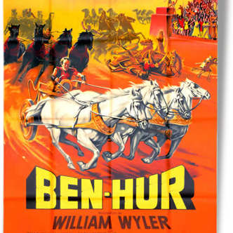 Original Ben Hur poster of 1959