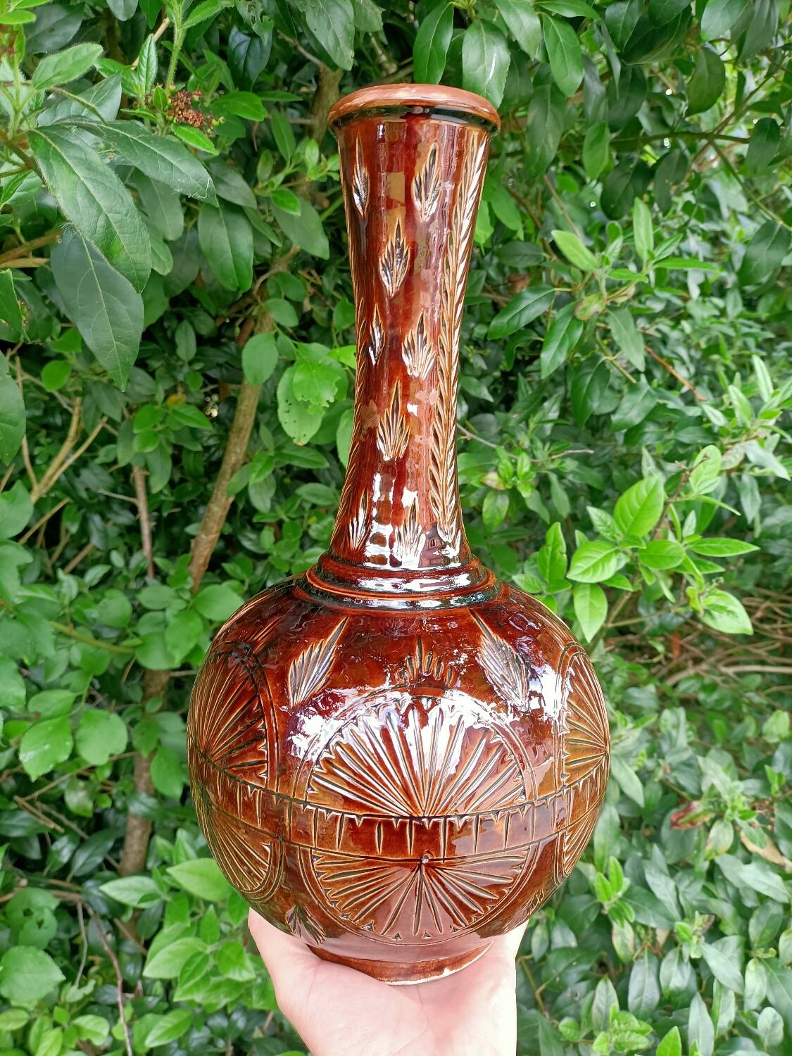 Retro ceramic vase