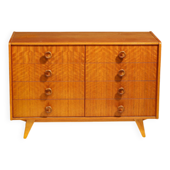 Commode vintage U458 par Jiří Jiroutek pour Interiér Praha, Tchécoslovaquie, 1960