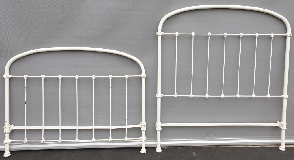 19th century metal bed encaged bird 200x120