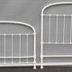 19th century metal bed encaged bird 200x120