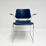 Matrix Krueger chair with armrests by Thomas Tolleson, 1970s