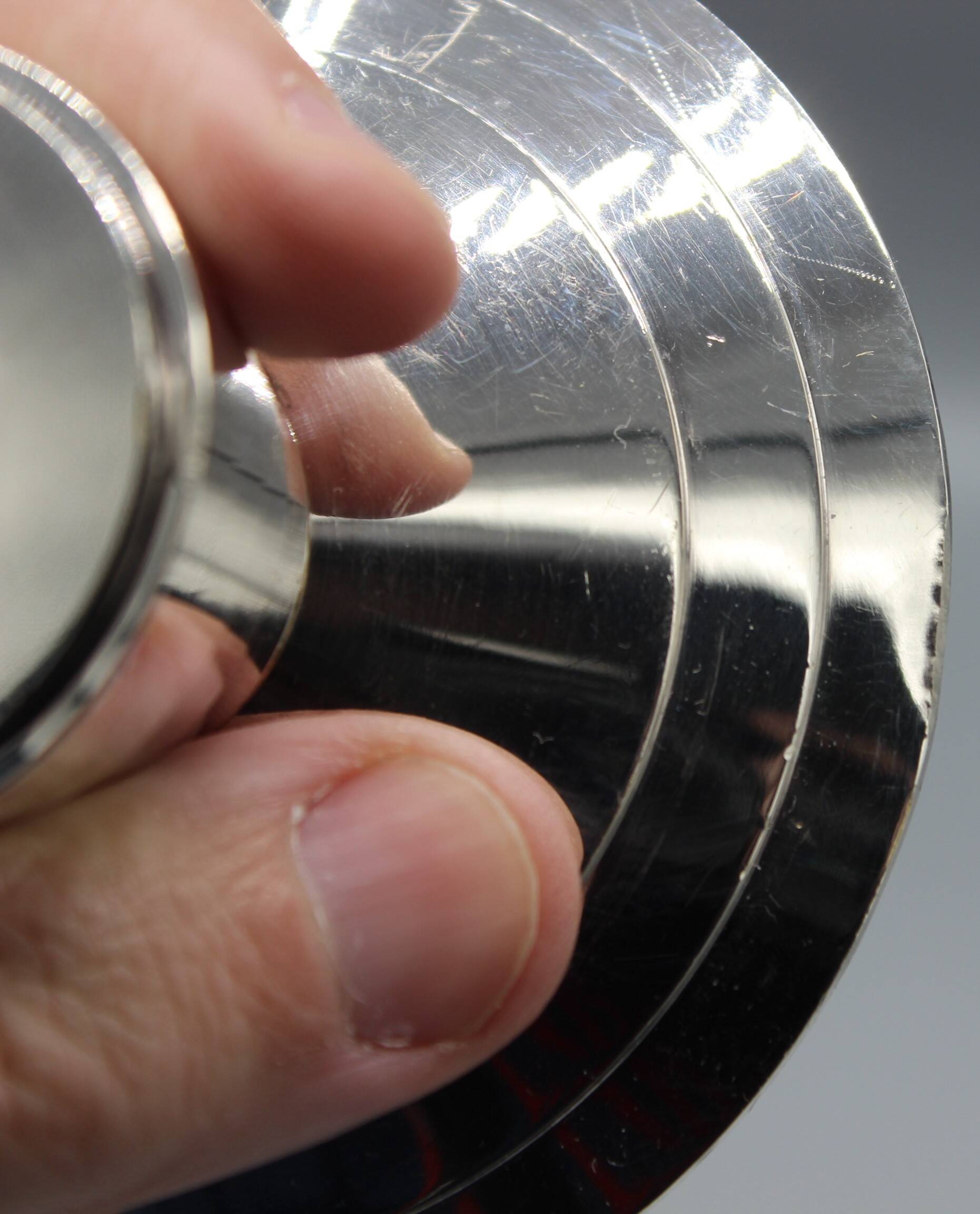 Beautiful silver-plated candle holder - Maison Christofle