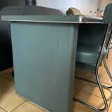 1950s workshop desk and chair
