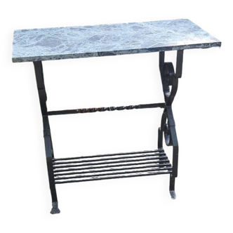 Wrought iron serving trolley