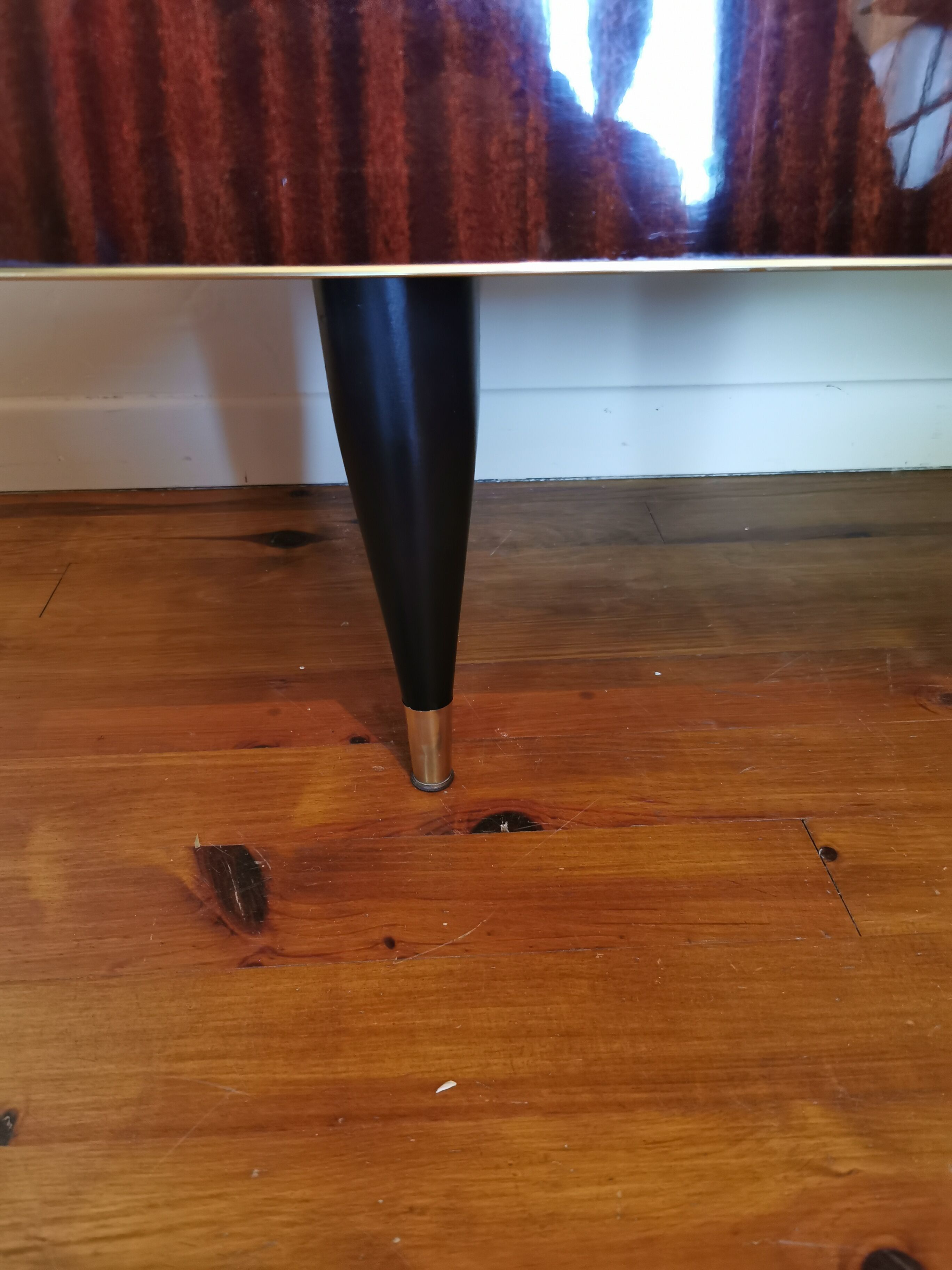 Large vintage chest of drawers 4 drawers restyled