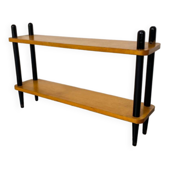 Mid-Century Modernist Sticks Shelf attributed to Willem Lutjens for C. De Boer, 1950s