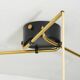 Stilnovo Three-Light Pendant, 1950s