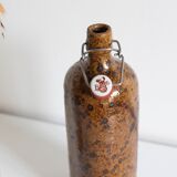 Pyrite stoneware bottle