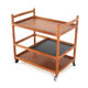 Henning Korch model 308 trolley for C.F. Christensen Silkeborg in teak