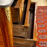 Transition Style Inlaid Chest of Drawers