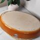 Oval terracotta dish