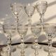 7p. Glasses Saint Louis Trianon model