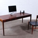 Bureau minimaliste en palissandre par Riis Andersen