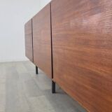 Vintage ARP sideboard in teak 1960s design Guariche Minvielle