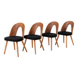 Lot 4 chaises salle - manger milieu