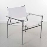 White leather chair – G. Vollenbrock – Hennie de Jong