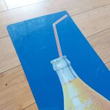 Orangina advertising plate