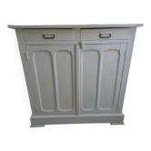 Superbe buffet parisien blanc vintage