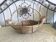 Asian artisanal basket in the shape of a boat