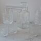 Ensemble de carafe et verres à whisky années 70