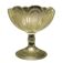 Basket sugar bowl, pressed glass, Ząbkowice, Poland, 1970s