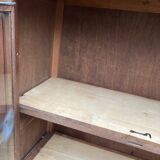 Vintage glass-fronted cabinet