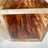 Large lucite vase, vintage Plexiglas