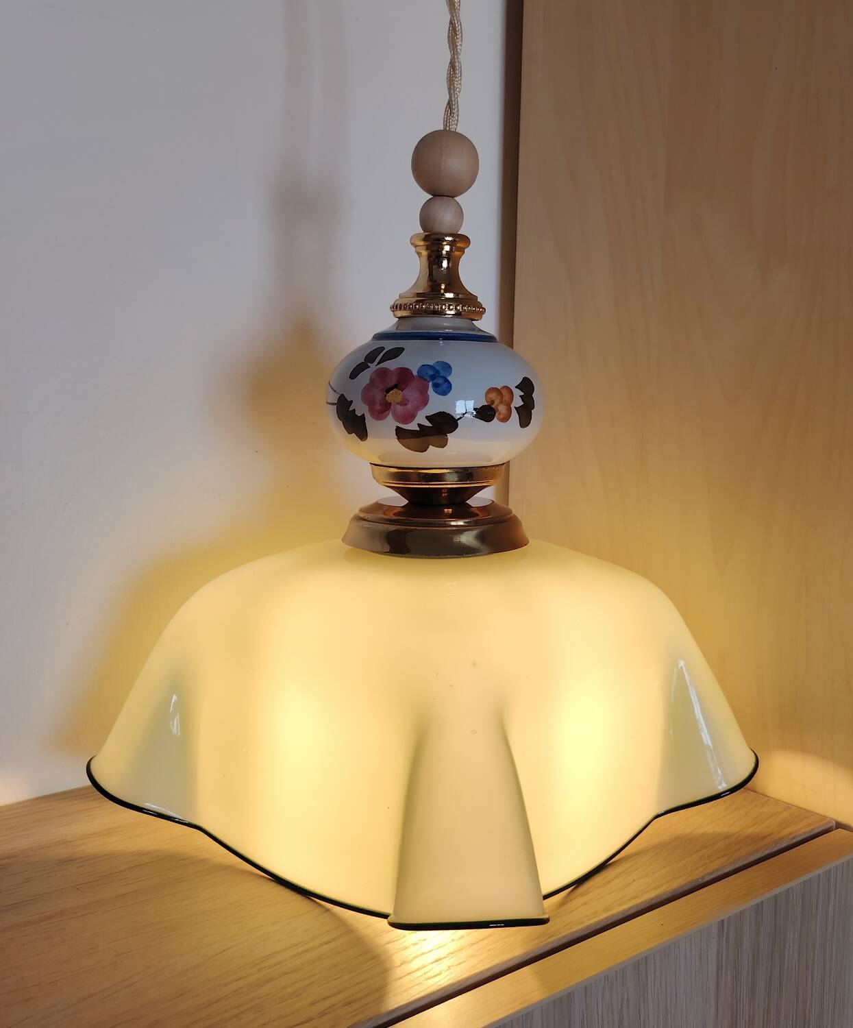 Suspension opaline verte