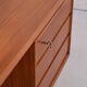 Large Scandinavian desk mod.76 in teak by Gunni Omann - 1960s